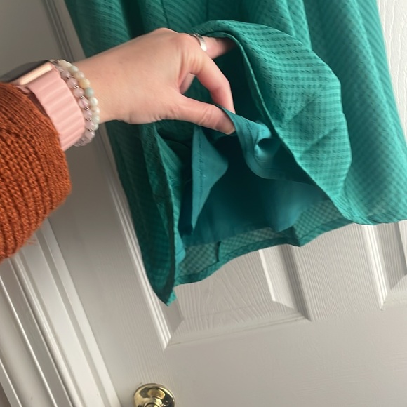 NWT Le Lis Green Mini Dress - Picture 5 of 6